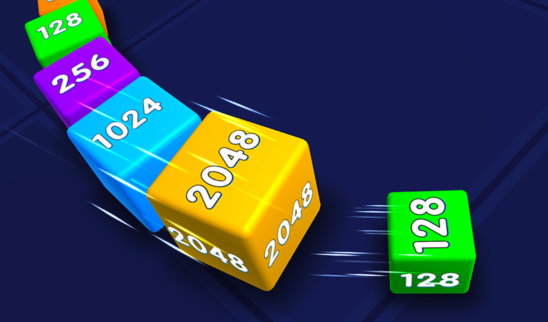 colbinloveさま専用 Cube Snake 2048(デベロッパー：Cursora Labs) - Yandex Gamesで