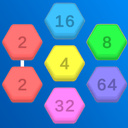 Connect hexes 2048