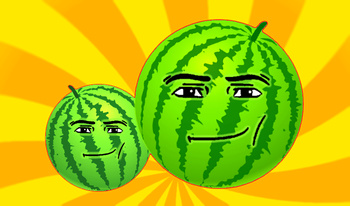 King of watermelons: merge the fruit