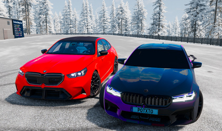 Новая BMW M5 G90.