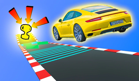 Обби на Ламбе! Суета в ГТА!