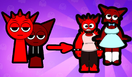 Спрунки: Слияние Спрунки Человеческий Мод