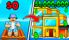 Obby: Raft Tycoon. Ocean of Money!