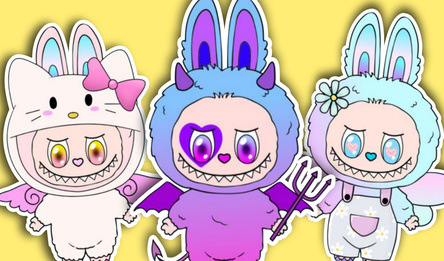 ЛАБУБУ - соединяй монстриков