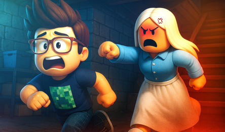 Обби: Наказание училки