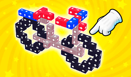 Кубик 3Д: Разбери Фигуры!