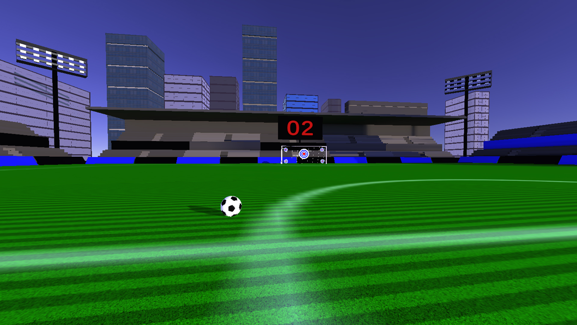 Крученый удар: Штрафные по воротам