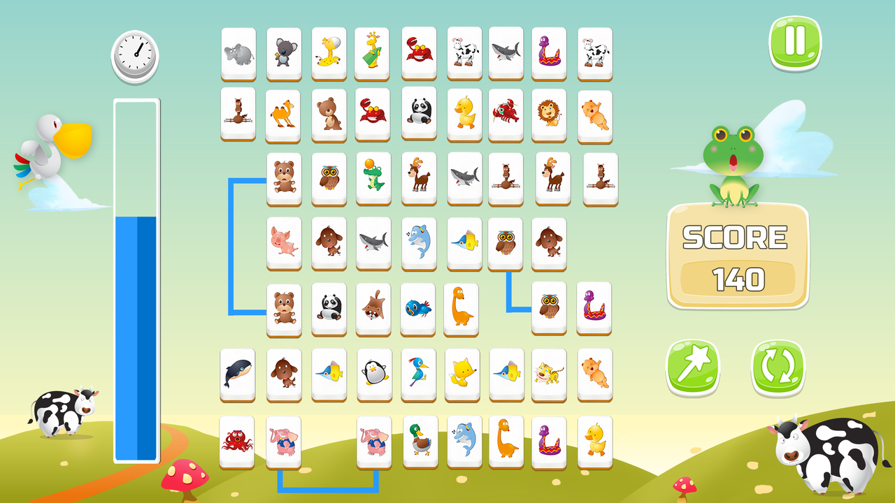 Onet Matched Animals — play online for free on Yandex Games