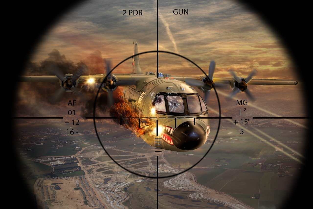 Shoot down planes! — play online for free on Yandex Games