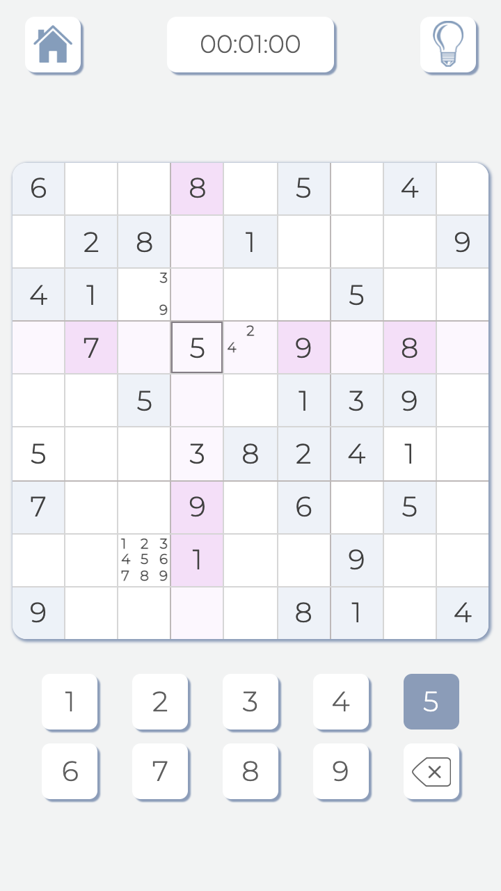 Sudoku online — žaisti internete nemokamai Yandex Games