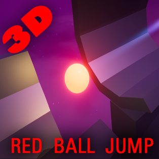 3D RED BALL JUMP