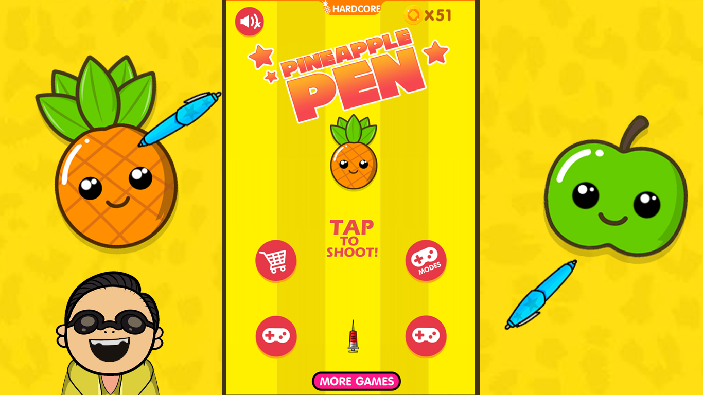 PINEAPPLE PEN jogo online gratuito em