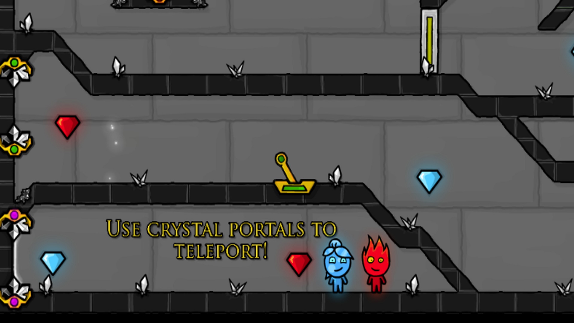 Fireboy & Watergirl 4 In The Crystal Temple — Jogue online gratuitamente em  Yandex Games