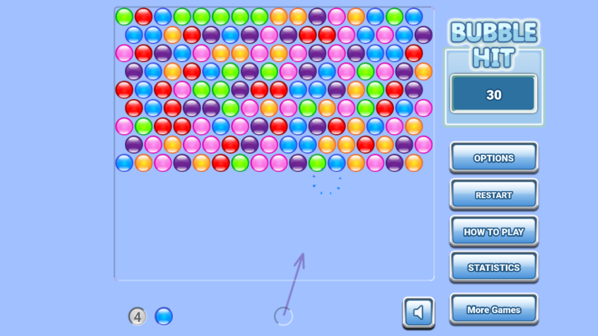 Bubble Hit - Jogue Bubble Hit Jogo Online