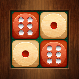 Wood Dice Merge