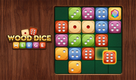 Wood Dice Merge