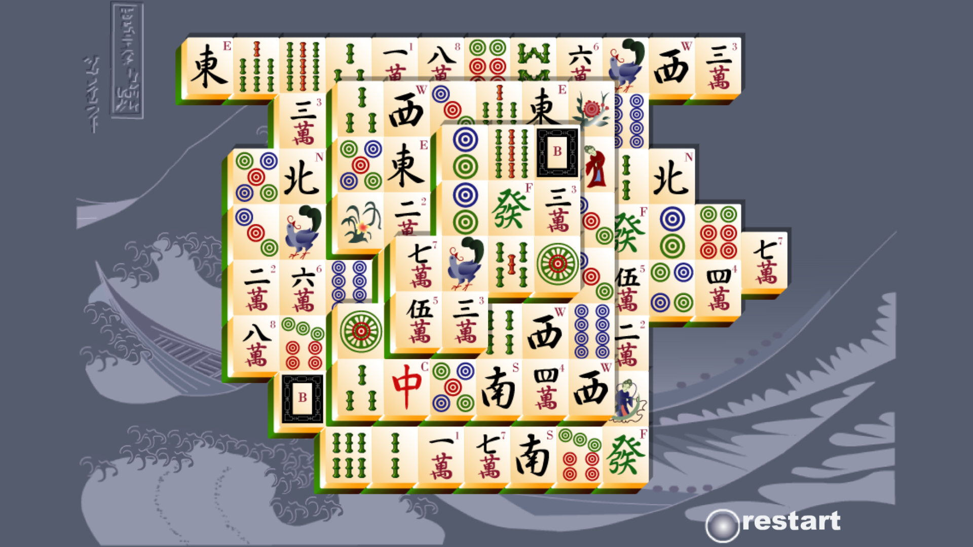 Mahjong Titans Link jogo online grátis