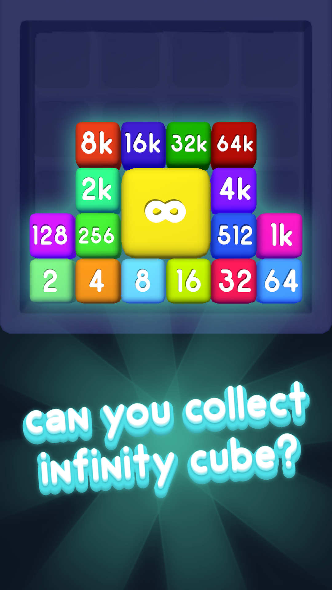 Funny Cubes 2048 — play online for free on Yandex Games