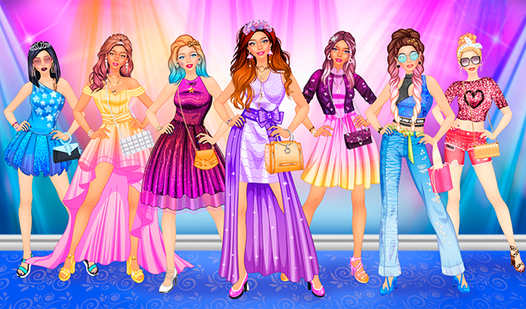 🕹️ Play DressUp Girl Game: Free Doll Clothing Dress Up Video Game for  Young Kids