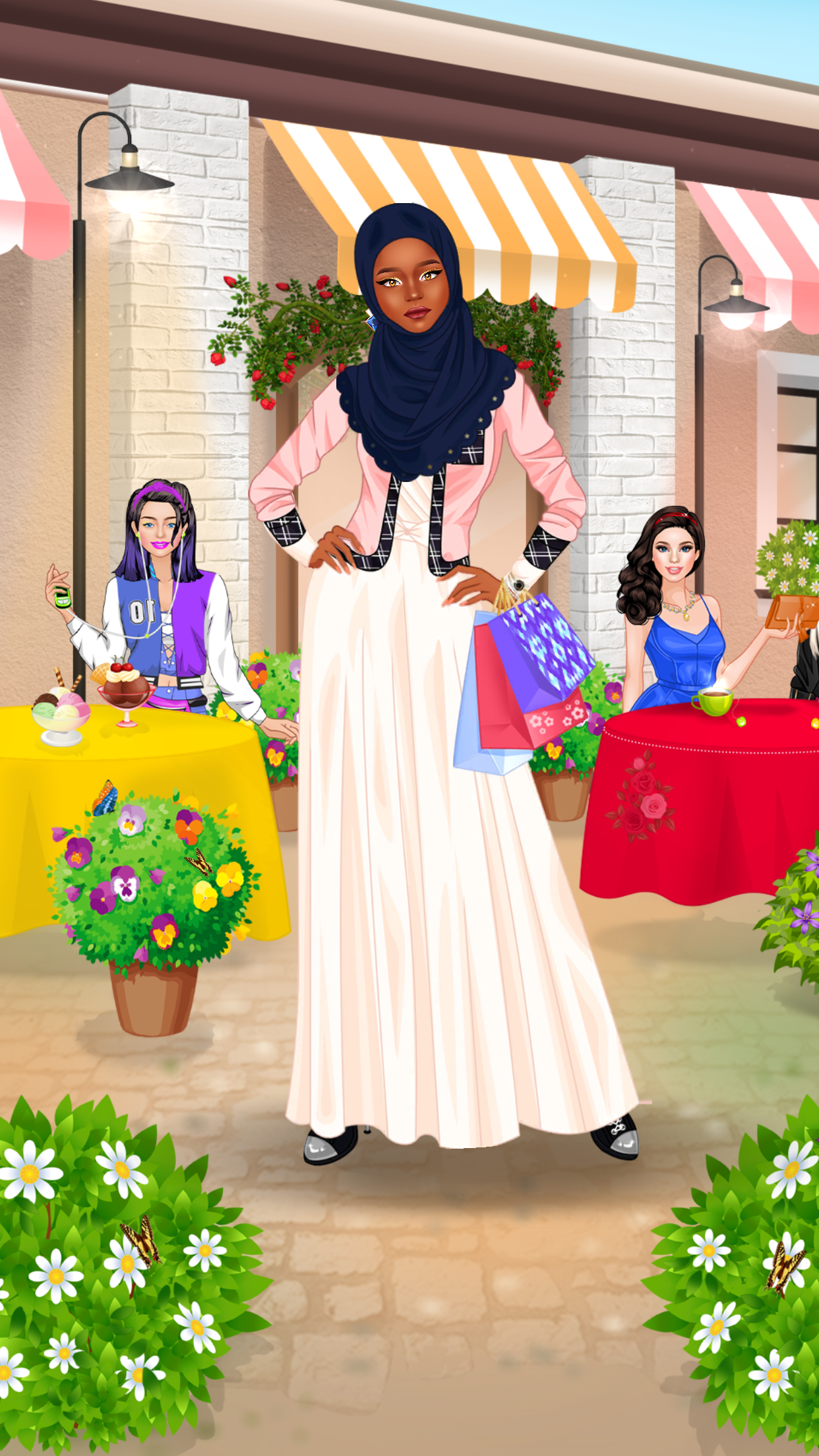 green emerald velvet dress Muslim Hijab Girls Fashion Salon and Makeover