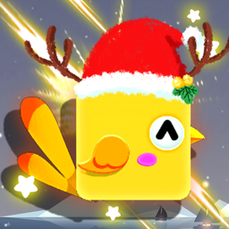 Flying Square Bird