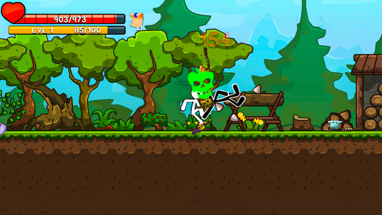 Stickman Archero Fight - Click Jogos