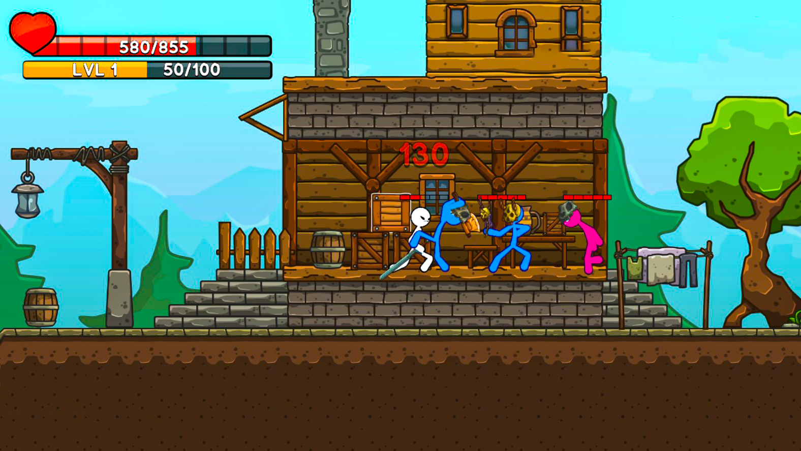 Stickman Archero Fight - Click Jogos