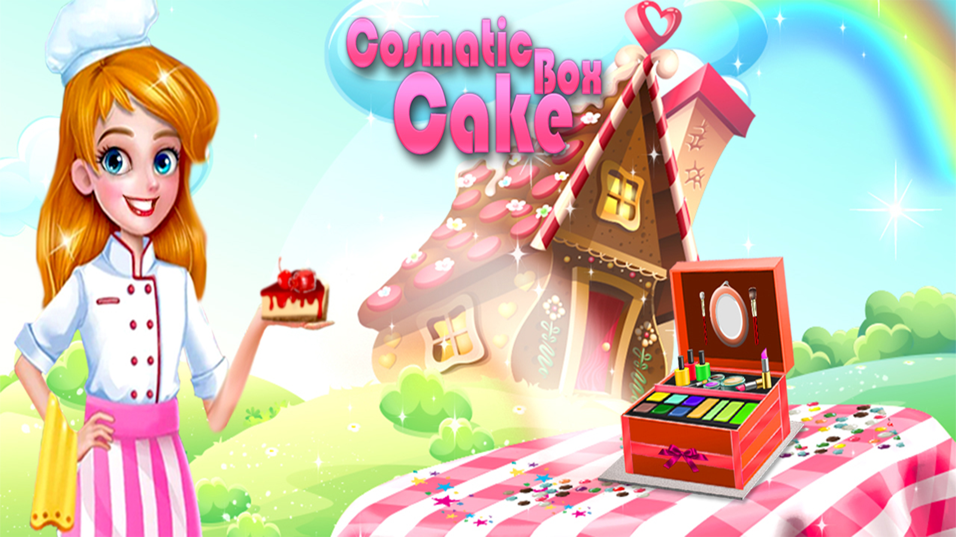 Cosmetic Box Cake Maker Play Online