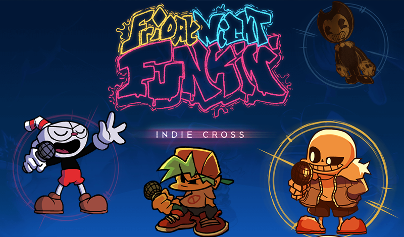 Free download FNF mod: Indie Cross on Windows PC.