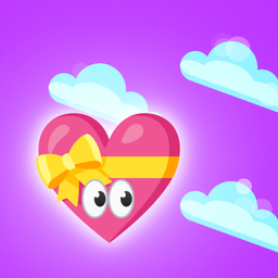 Hearts in the clouds