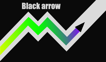 Black arrow