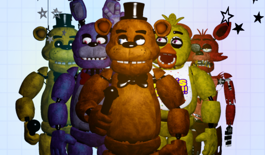 FNAF 1 Animatronics. - online puzzle