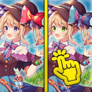 Anime World - Find 4 Differences
