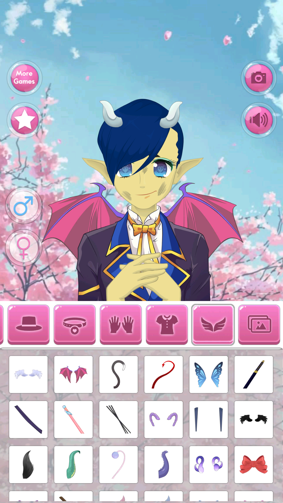 Avatar Maker Anime — play online for free on Yandex Games