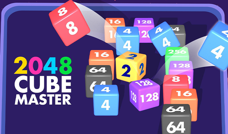 2048 Cube Merge : Number Match