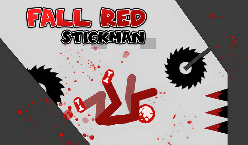 Fall Red Stickman — play online for free on Yandex Games