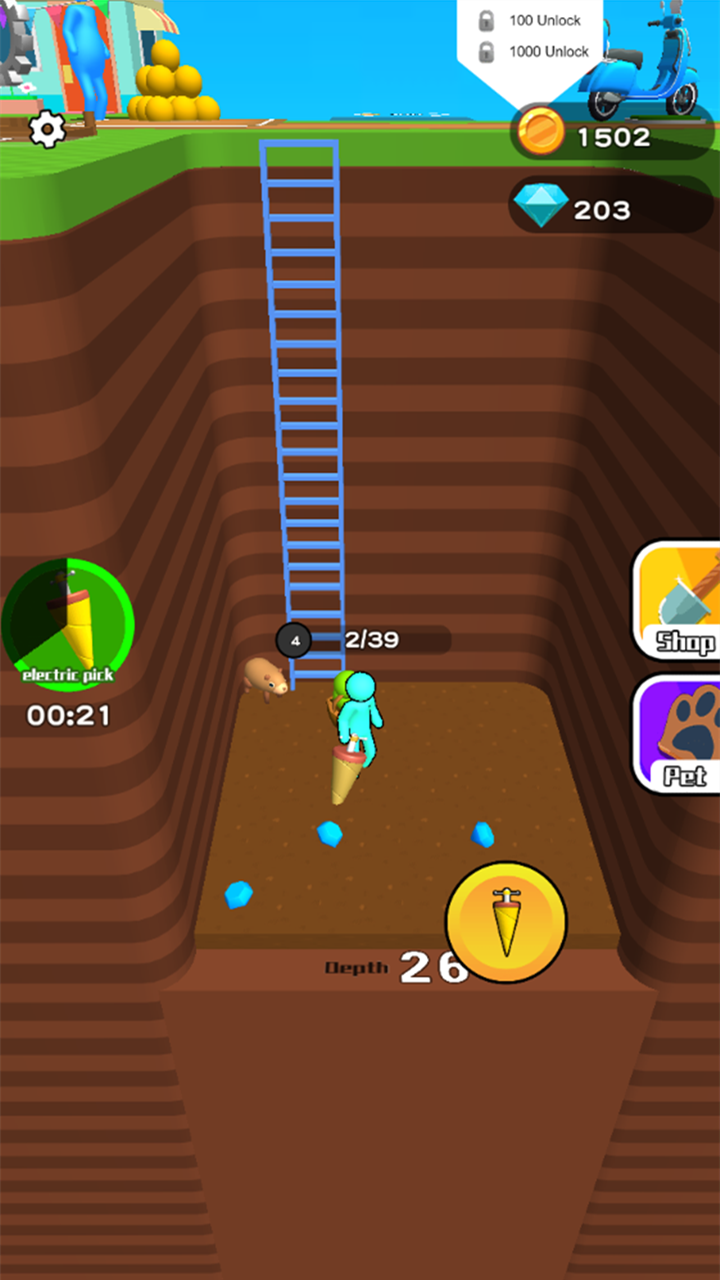 Dig Dig io Unblocked - Play Game Online Free 