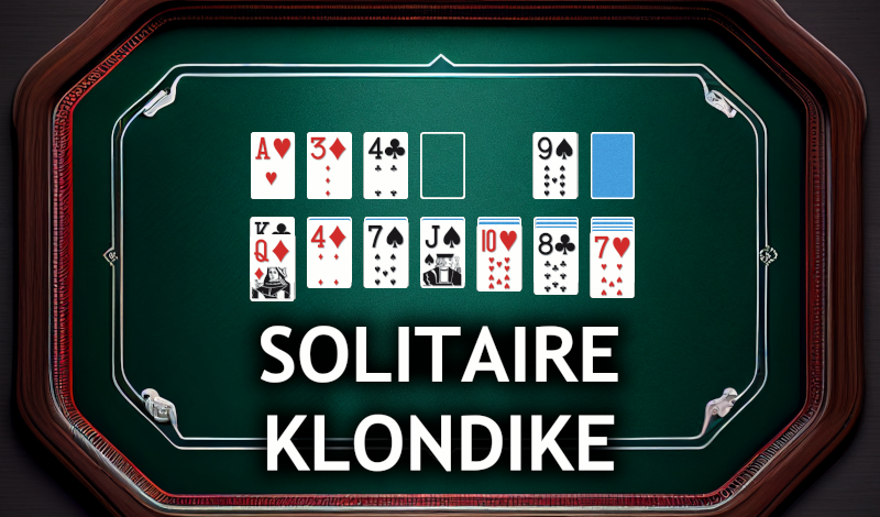 Jogue Klondike Solitaire e Curta Horas de Tranquilidade Envolvente