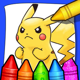 Pikachu - Coloring Book for kids