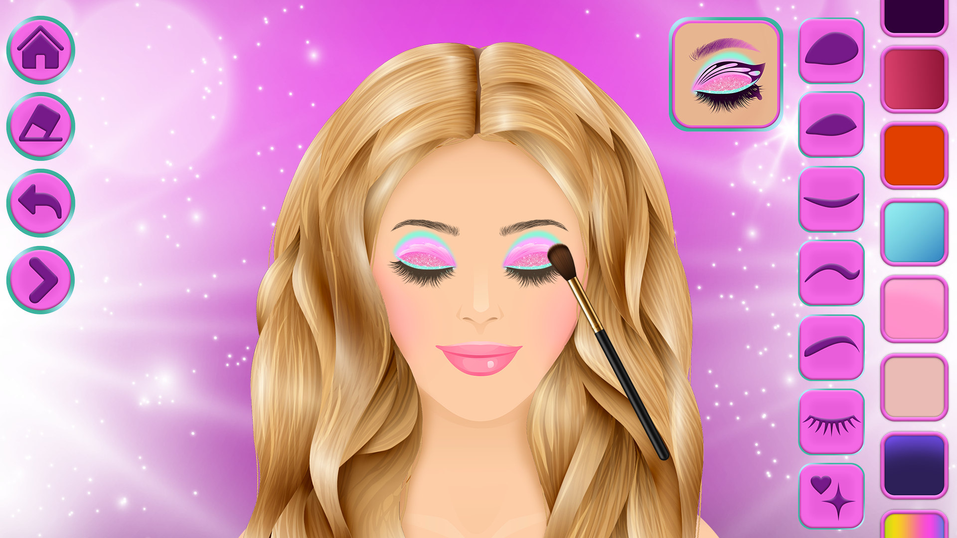 Dotted Girl New Year Makeup - Play Dotted Girl New Year Makeup Game online  at Poki 2