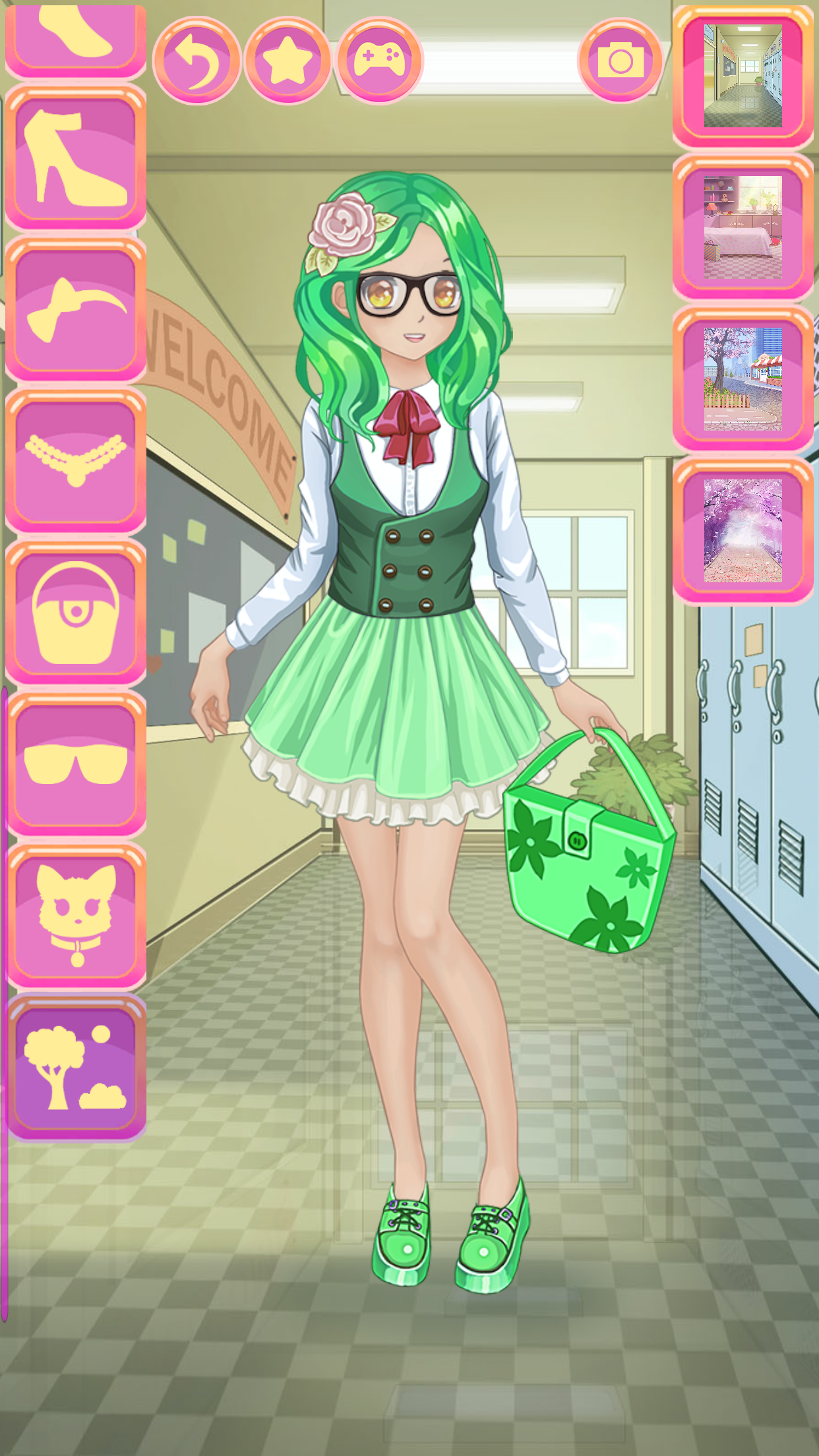 Anime Kawaii Dress Up — play online for free on Yandex Games