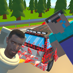 Zombievan vs Skibidi Toilet and Steve Noob