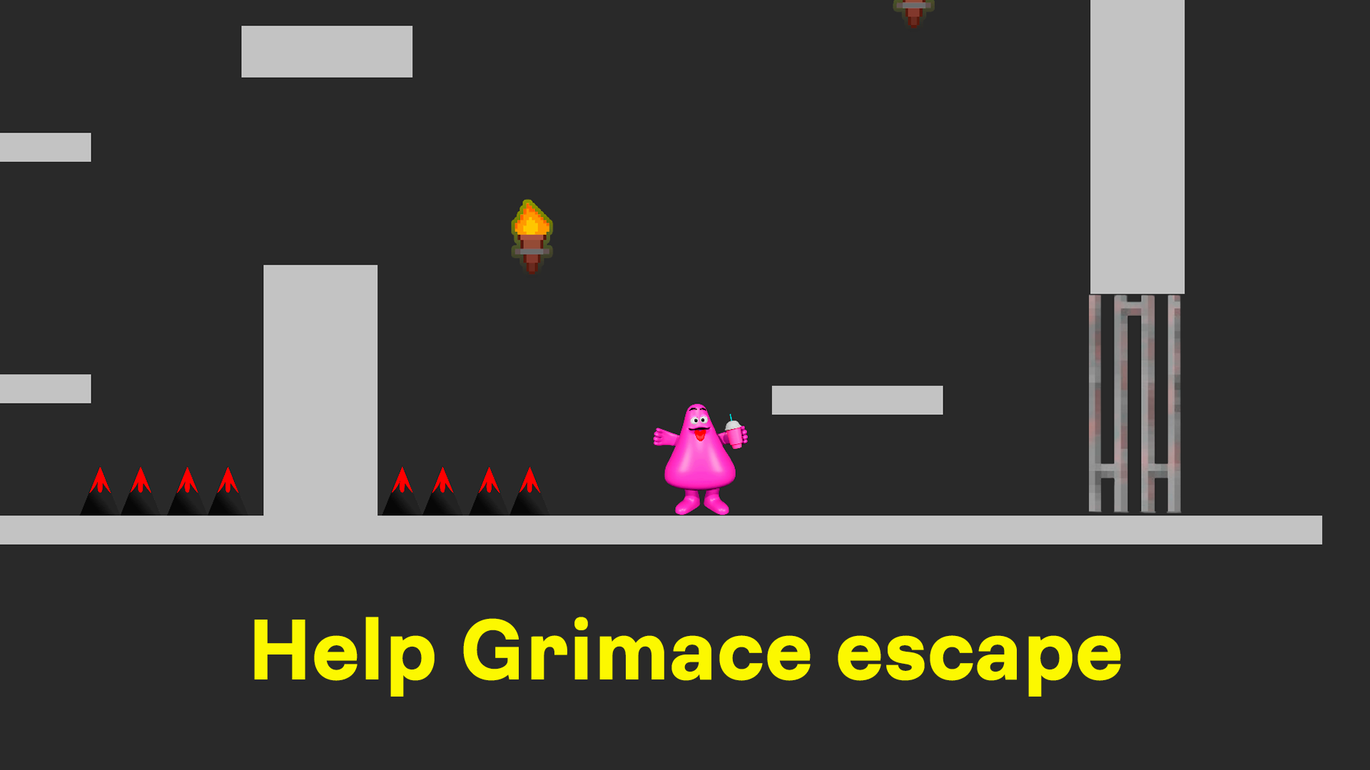 Play Grimace Shake Jump game free online