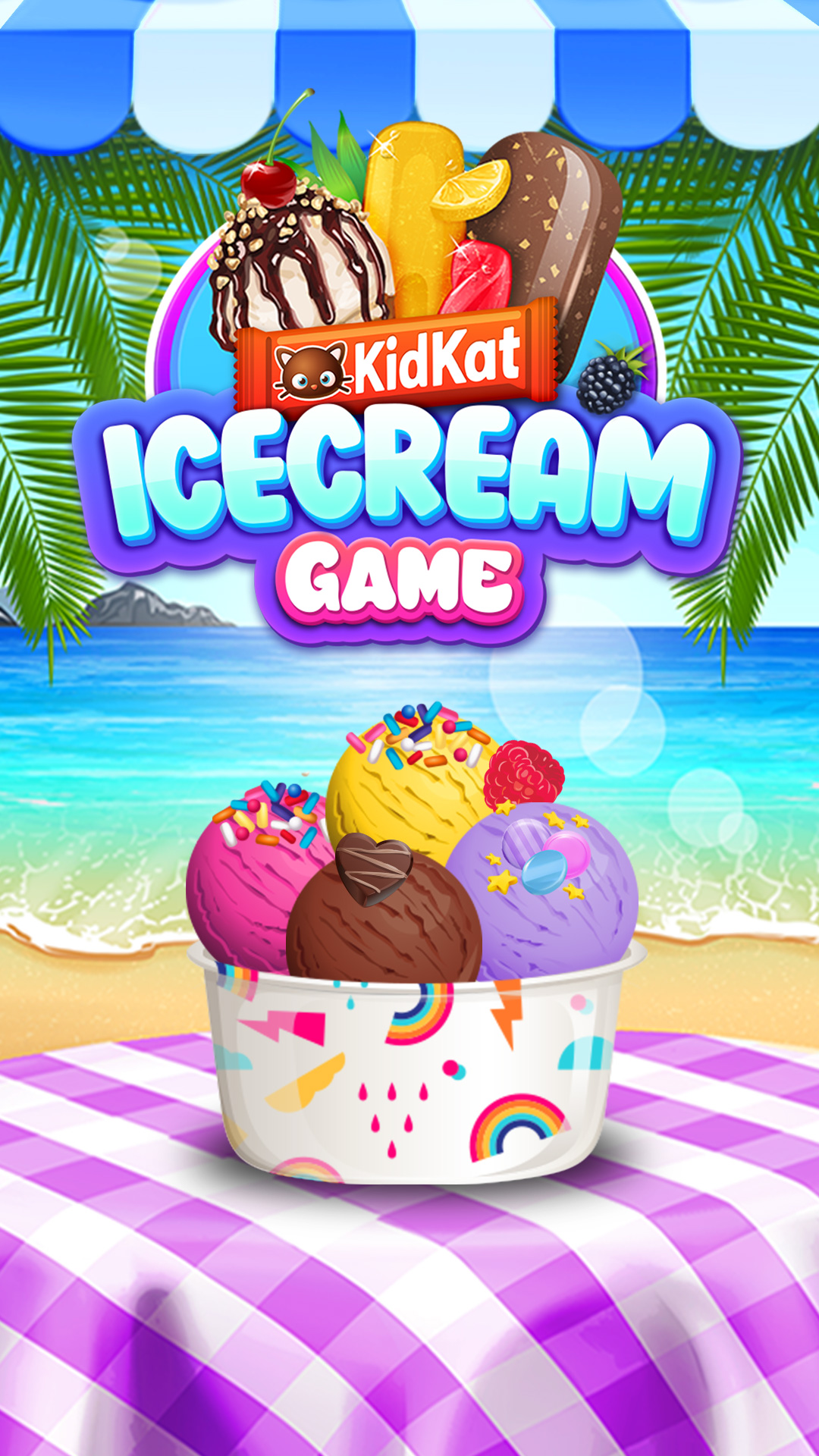 KidKat Icecream Game — play online for free on Yandex Games