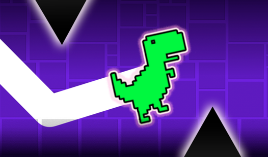 Дино Геометри Дэш (от iceso cat) - играть онлайн бесплатно на сервисе ...