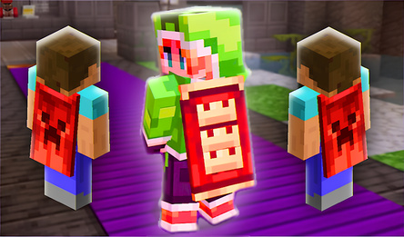 Плашчы майнкрафт: спампаваць і стварыць плашч онлайн