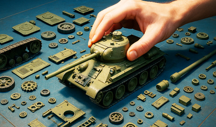 Собери Боевой Танк
