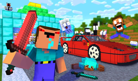 Нубик и Херобрин против Читера: Приключение