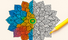 Раскраска Антристресс для взрослых АСМР