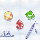 Тетрадный мир 3 в ряд